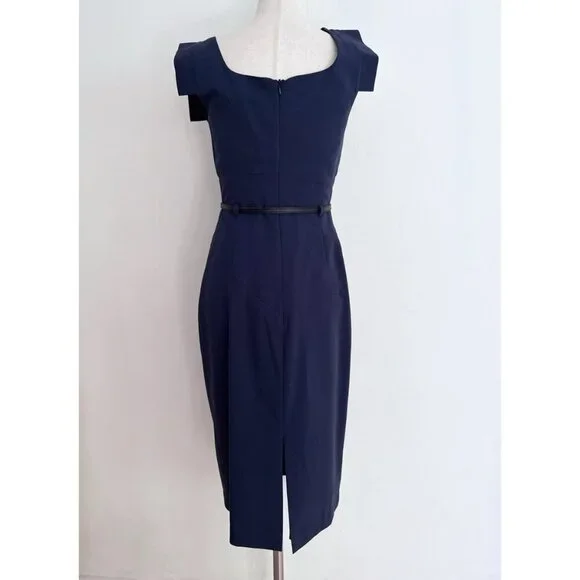 jackie o blue dress Jackie Midi Dress – SAU LEE main image 1